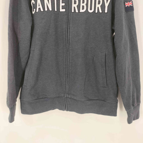 カンタベリー CANTERBURY ロゴワッペン ジップアップ スウェット メンズ import:XL