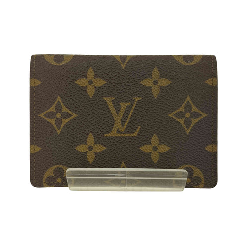 ルイヴィトン LOUIS VUITTON モノグラム ポルト2カルト ヴェルティカル パスケース レディース