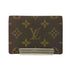 ルイヴィトン LOUIS VUITTON モノグラム ポルト2カルト ヴェルティカル パスケース レディース