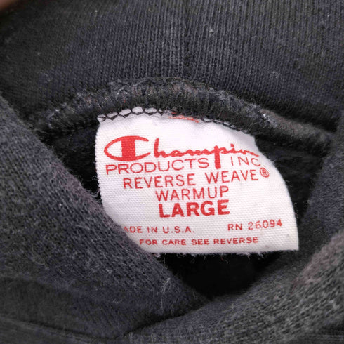 チャンピオン Champion USA製 REVERSE WEAVE フーデッド プルオーバーパーカー メンズ L