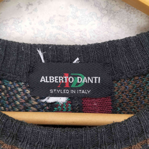 ALBERTO DANTI 3Dニット セーター メンズ