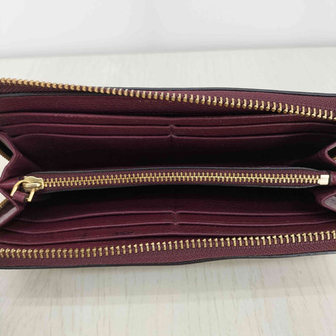 トリーバーチ TORY BURCH レザー ロゴ ラウドファスナー 長財布 レディース
