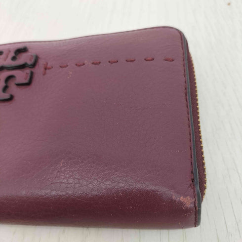 トリーバーチ TORY BURCH レザー ロゴ ラウドファスナー 長財布 レディース