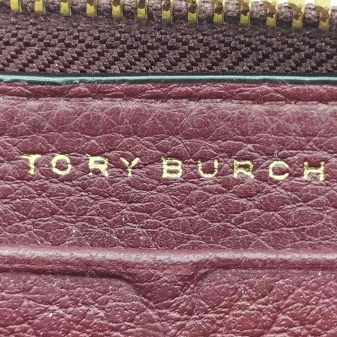 トリーバーチ TORY BURCH レザー ロゴ ラウドファスナー 長財布 レディース