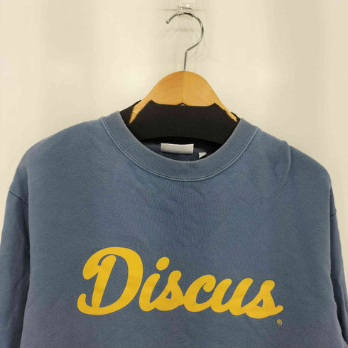 ディスカスアスレチック Discus Athletic フロントプリント ロングスリーブ スウェット メンズ M