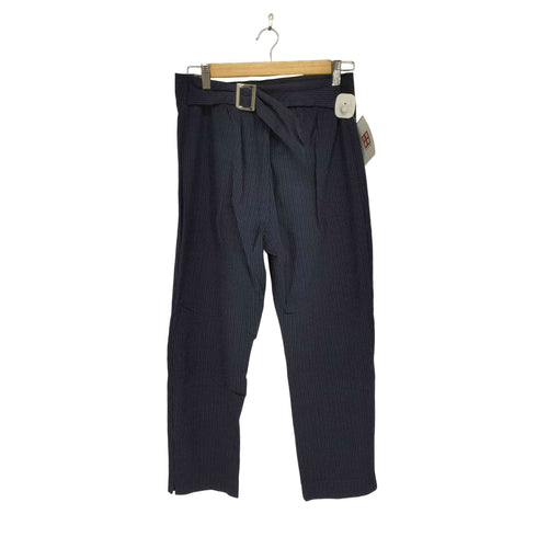 アニエスベー agnes b. PARIS ベルト付ストライプイージーパンツ レディース T3