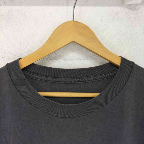 Compton ユーズド加工 クルーネック Tシャツ メンズ