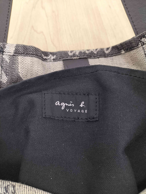 アニエスベーボヤージュ agnes b. VOYAGE ロゴデザイントートバッグ レディース