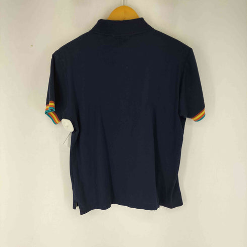 ポールスミス Paul Smith マルチボーダー切り替え S/S ポロシャツ メンズ JPN:M