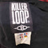 KILLER LOOP デサント製 ロゴパッチ マルチカラー スタンドカラー ウィンタージャケット メンズ JPN:L