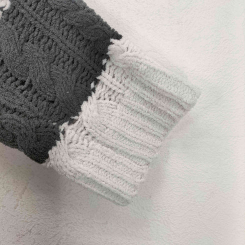 ジェラートピケオム Gelato Pique Homme ボーダー柄ケーブルニットカーディガン レディース M