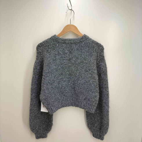ビューティーアンドユースユナイテッドアローズ BEAUTY & YOUTH UNITED ARROWS スパンコールクルーネックニットニットプルオーバー レディース