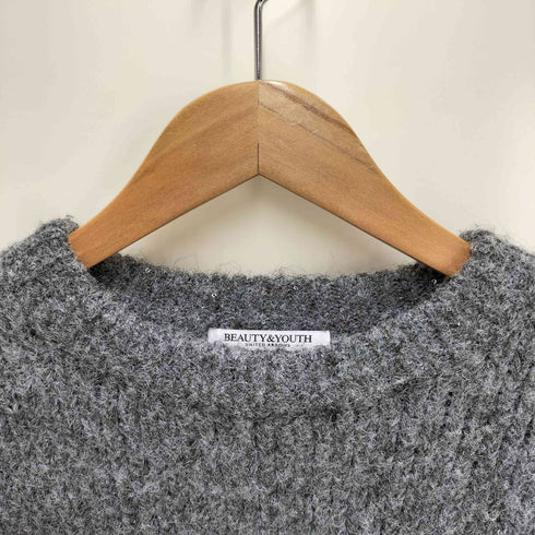 ビューティーアンドユースユナイテッドアローズ BEAUTY & YOUTH UNITED ARROWS スパンコールクルーネックニットニットプルオーバー レディース