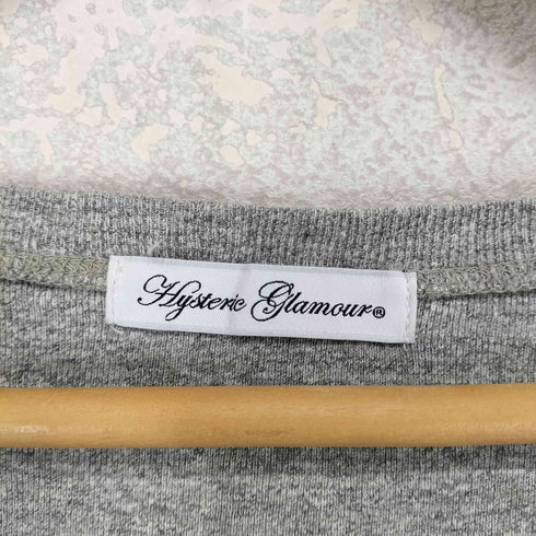 ヒステリックグラマー HYSTERIC GLAMOUR ヒスベア クルーネックカットソーワンピース レディース FREE