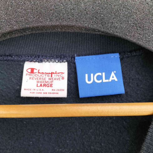 チャンピオン Champion REVERSE WEAVE フロントプリントクルーネックスウェット メンズ JPN:L