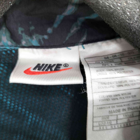 ナイキ NIKE 90S 胸元スウォッシュ刺繍ナイロンアノラックジャケット メンズ JPN:L