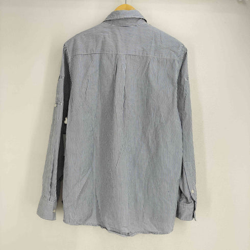 ステューシー Stussy 胸元刺繍ストライプ L/S シャツ メンズ import:L