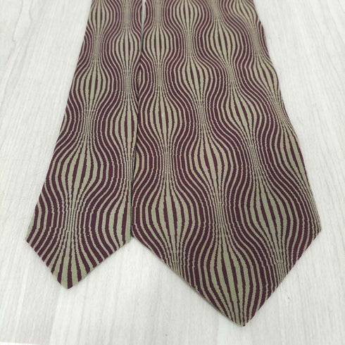 ジョルジオアルマーニ Giorgio Armani CRVATTE 総柄シルクネクタイ メンズ