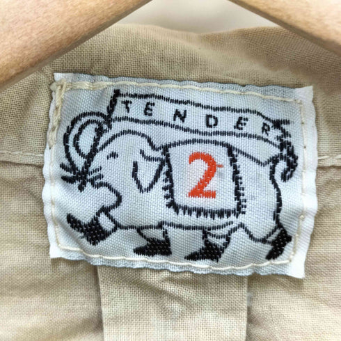 テンダー TENDER Co TAIL SHIRT テイルシャツ メンズ