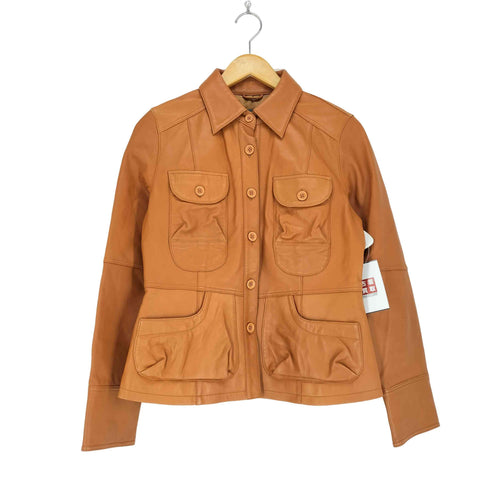 EKDTIN lamb leather ラムレザージャケット レディース JPN:42