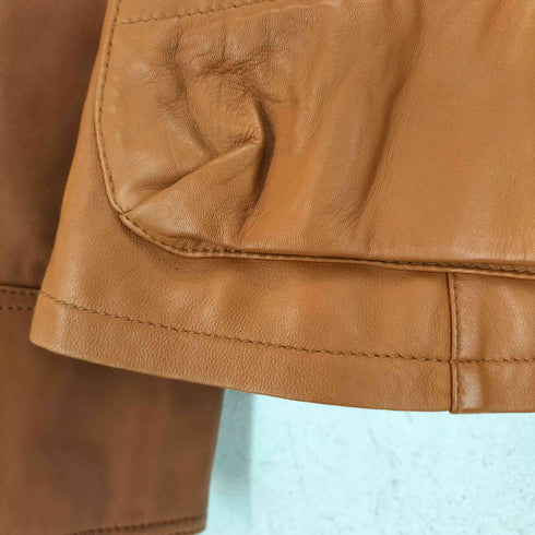 EKDTIN lamb leather ラムレザージャケット レディース JPN:42