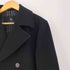 バーバリーブルーレーベル BURBERRY BLUE LABEL ウール ナイロン 裏地チェック ミドル丈 Pコート メンズ import:L
