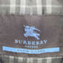 バーバリーブルーレーベル BURBERRY BLUE LABEL ウール ナイロン 裏地チェック ミドル丈 Pコート メンズ import:L