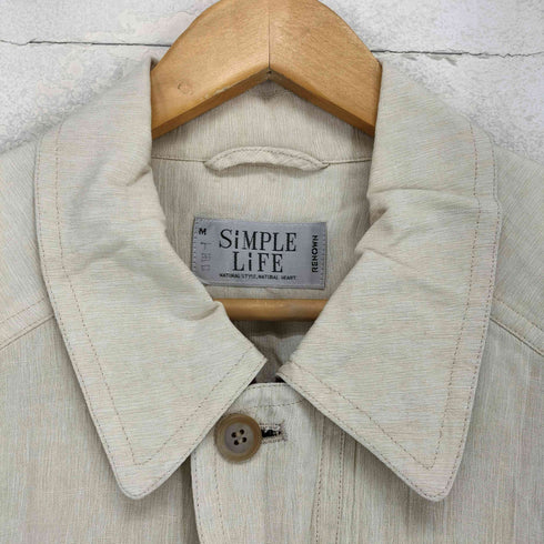 シンプルライフ SIMPLE LIFE レーヨンスイングトップブルゾン メンズ JPN:M