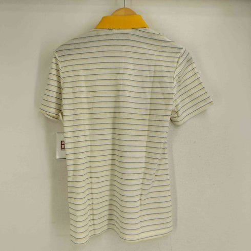 ナイキ NIKE 80-90S ワンポイント刺繍ボーダー S/S ポロシャツ メンズ JPN:M