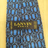ランバンパリ LANVIN PARIS 総柄シルクネクタイ メンズ