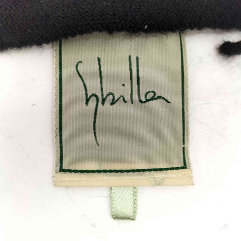 シビラ Sybilla ウール混 マフラー レディース
