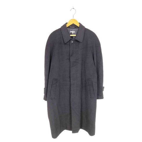 ARICO cashmere カシミヤ100比翼ステンカラーコート メンズ