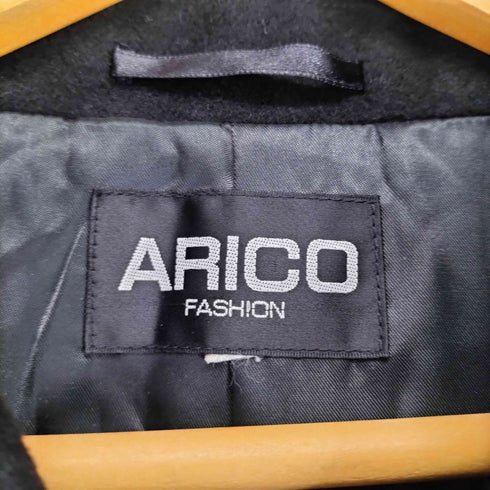 ARICO cashmere カシミヤ100比翼ステンカラーコート メンズ