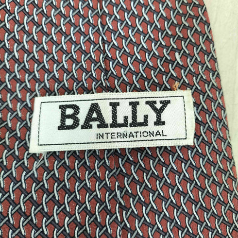バリー BALLY 総柄ネクタイ メンズ