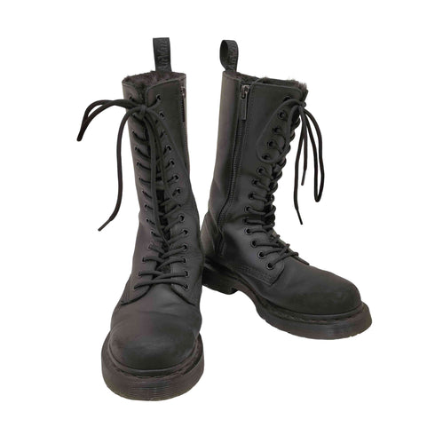 ドクターマーチン Dr.Martens 内ボア 14ホールロングブーツ レディース uk5