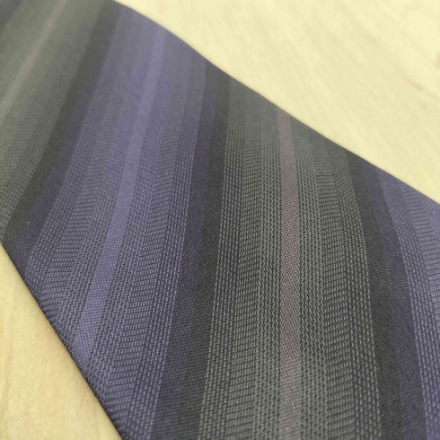 エルメネジルドゼニア Ermenegildo Zegna ストライプ柄シルクネクタイ メンズ