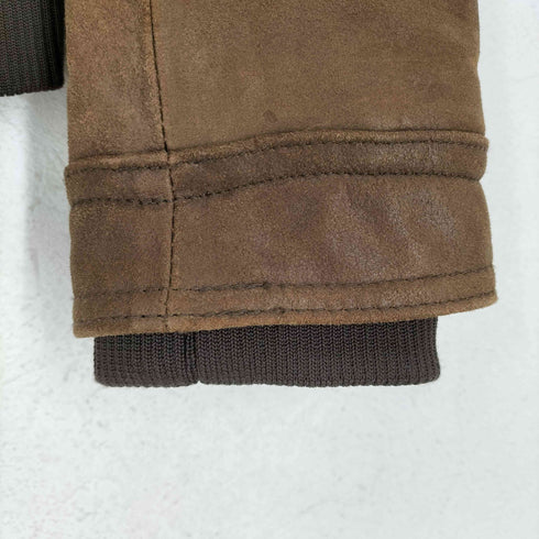 アーバンリサーチ URBAN RESEARCH スウェード比翼ジップブルゾン メンズ 38