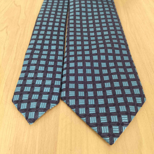 エルメネジルドゼニア Ermenegildo Zegna 総柄シルクネクタイ メンズ