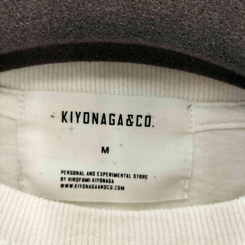 KIYONAGA&CO. プリントクルーネックTシャツ メンズ JPN:M