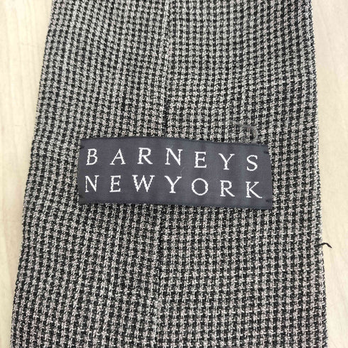 バーニーズニューヨーク BARNEYS NEWYORK ウール混 総柄ネクタイ メンズ