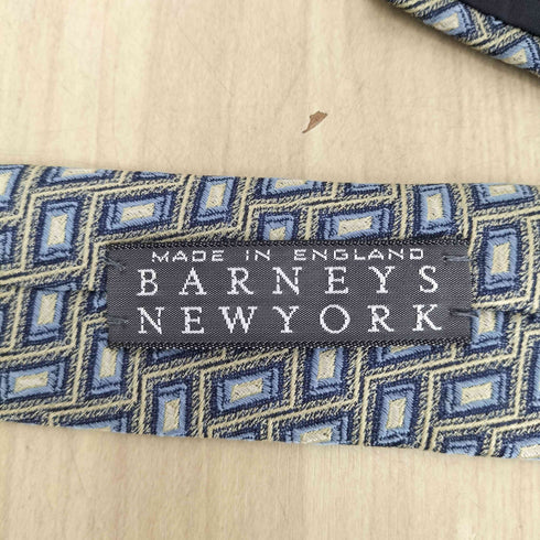 バーニーズニューヨーク BARNEYS NEWYORK 総柄シルクネクタイ メンズ