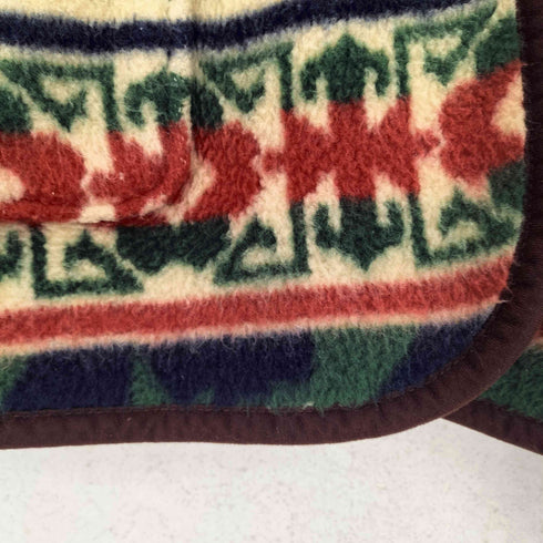 WONDER COLOR 胡桃ボタン総柄フリースジャケット メンズ JPN:M