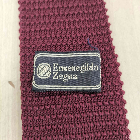 エルメネジルドゼニア Ermenegildo Zegna ニットタイ メンズ