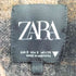 ザラ ZARA クロップド丈チェック柄シャツジャケット オーバーサイズジャケット レディース import:S