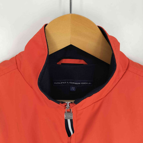ラルフローレンゴルフ RALPH LAUREN GOLF 裏地フリース ポニー刺繍 スタンドネック ナイロン ベストジャケット レディース JPN:11号