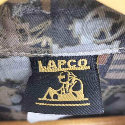 ラプコ Lapco メキシコ製 OILFIELD CAMO ボタンダウンシャツ メンズ LARGE REG