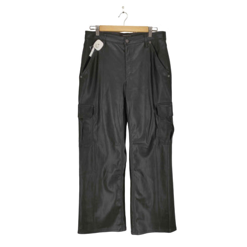 バナナリパブリック BANANA REPUBLIC フェイクレザーカーゴパンツ メンズ 10