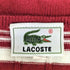 ラコステ LACOSTE ボーダー柄 ロゴワッペン S/S ニット セーター レディース EUR:40