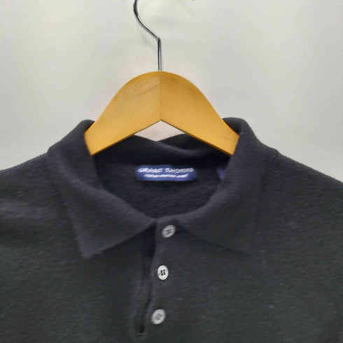 GRANT THOMAS italian merino wool WOOMARK イタリア製 ウール ニット ポロシャツ レディース import:L