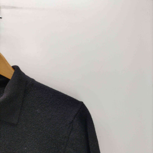GRANT THOMAS italian merino wool WOOMARK イタリア製 ウール ニット ポロシャツ レディース import:L